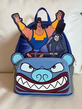 Loungefly Emperor's New Groove Yzma & Kronk Rollercoaster Mini Backpack